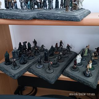 Modellini in piombo de Il Signore degli 