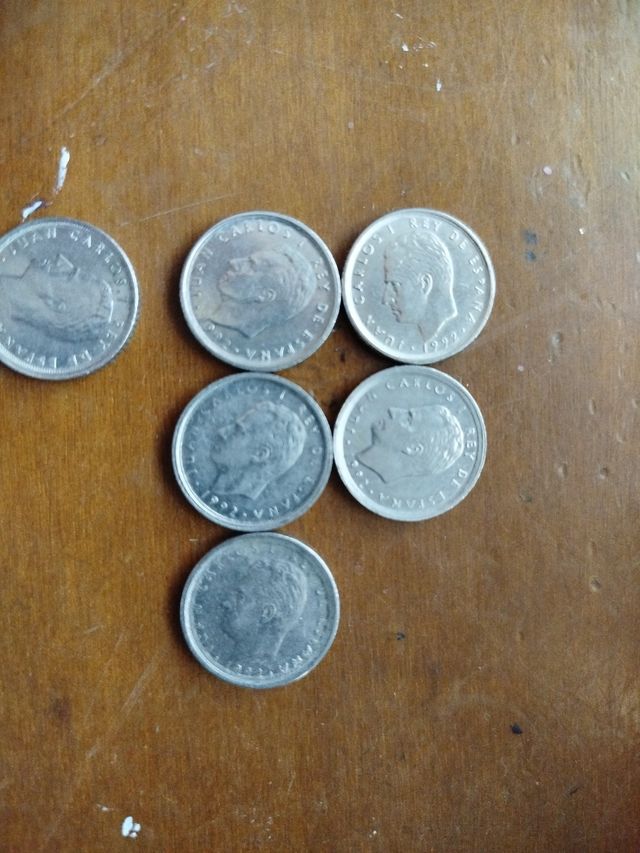 23 monedas 10 pesetas