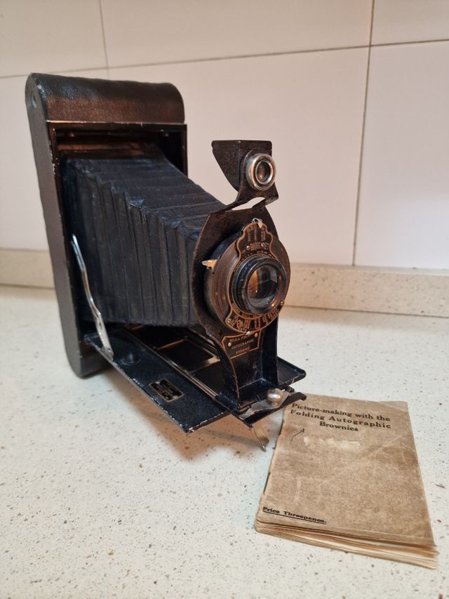 Cámara Kodak No.3-A Folding Autographic y REGALOS