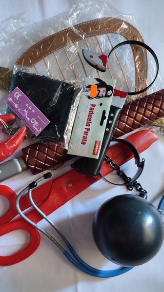 LOTE ACCESORIOS CARNAVAL Y HALLOWEEN 🎭