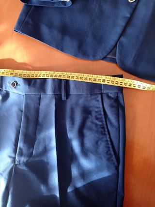 Traje de vestir niño azul