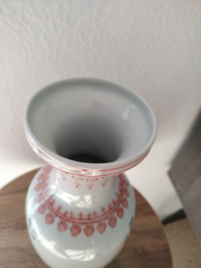 Antiguo Jarrón porcelana china