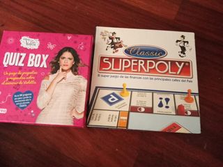 Lote de juegos de mesa como nuevos
