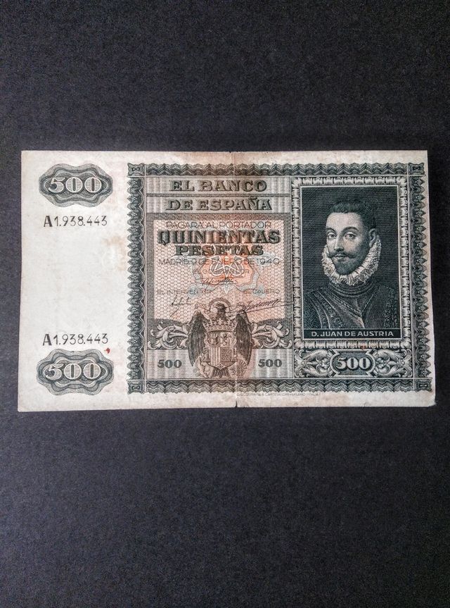 OFERTA de 500 Pesetas de 1940.
