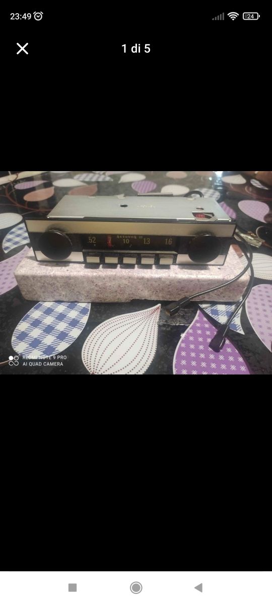 Autoradio vintage Autovox RA333A 190439