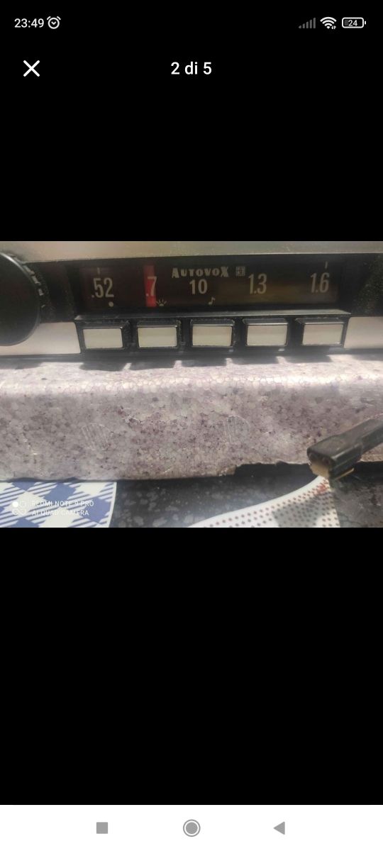 Autoradio vintage Autovox RA333A 190439