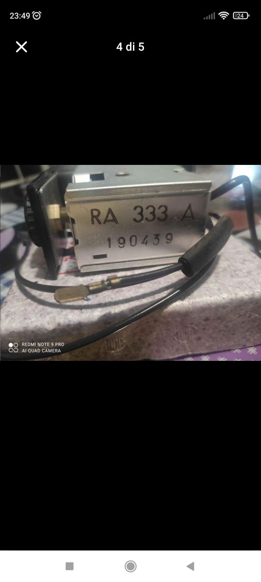 Autoradio vintage Autovox RA333A 190439