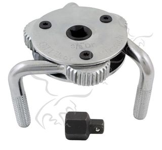 LLAVE EXTRACTORA DE FILTROS UNIVESAL. REVERSIBLE