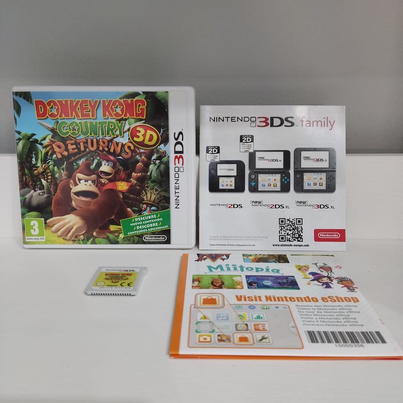 Imagen de PAL ES Donkey Kong Country Returns 3DS