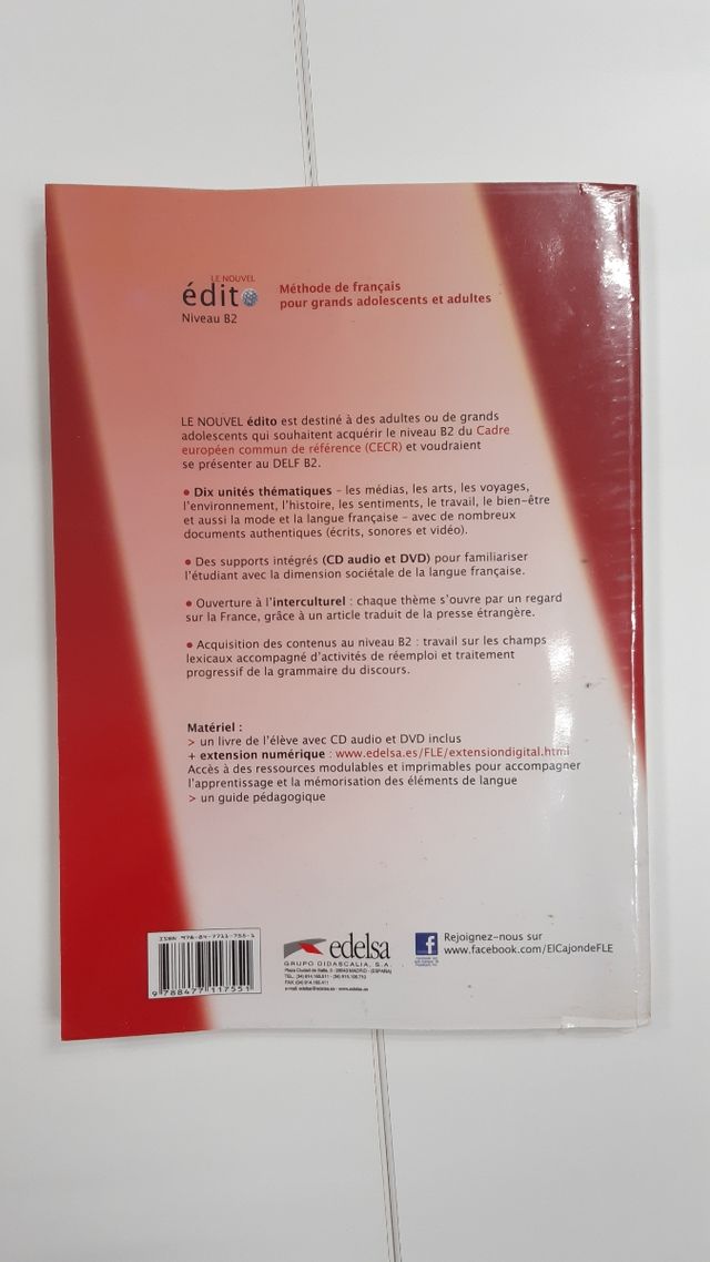 Le nouvel édito B2 / Libro de francés