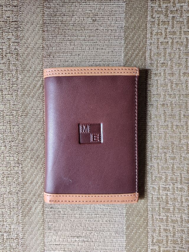 Billetera de piel unisex NUEVA