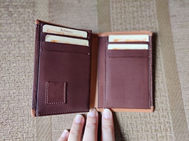 Billetera de piel unisex NUEVA