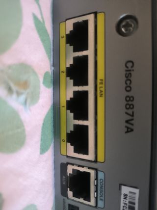 (*GANGA*) Router Cisco 887