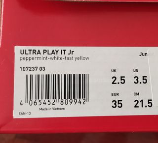 Zapatillas futbol sala Puma ultra play Jr
