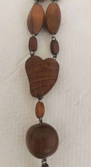 Rosario Antiguo en madera