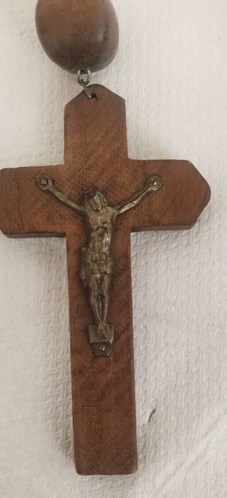 Rosario Antiguo en madera