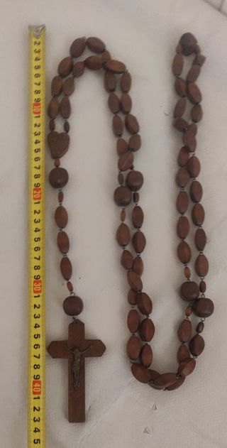 Rosario Antiguo en madera