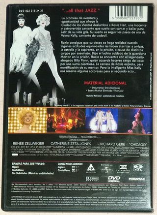 Película DVD: Chicago