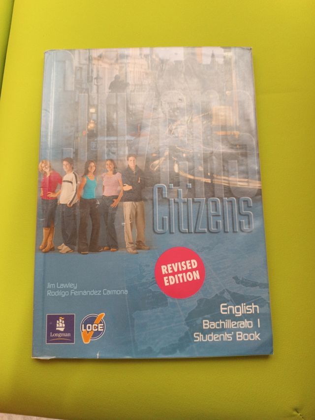 Libro de inglés de primero de bachillera