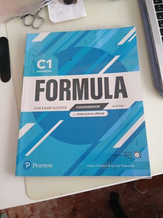 libro de inglés C1 (fórmula) con forro 