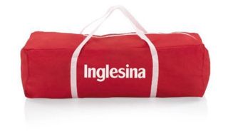cuna de viaje roja Inglesina