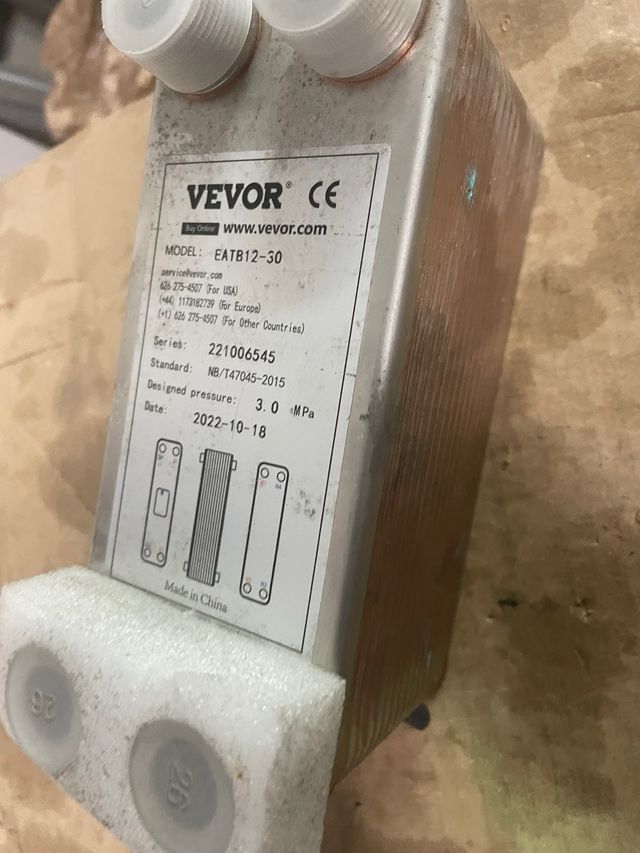 Intercambiador de calor de laminas