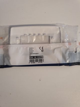 Placche per scatole corrente