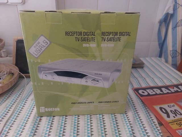 Receptor digital, tv satélite