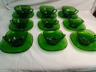 Juego de café Vereco verde France