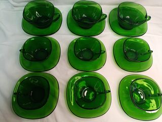 Juego de café Vereco verde France