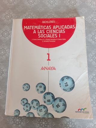 Matemáticas aplicadas ciencias sociales 