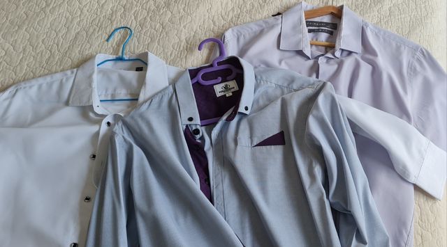 Lote 3 camisas manga larga 1€ cada una