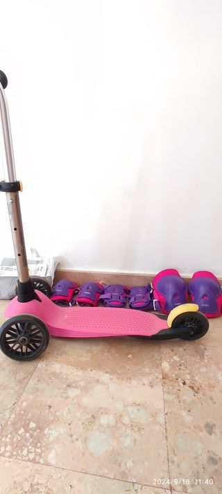 Patín y protectores