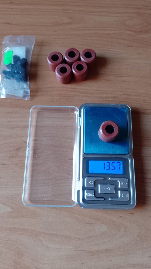 Rodillos variador Piaggio de 13.5 gramos