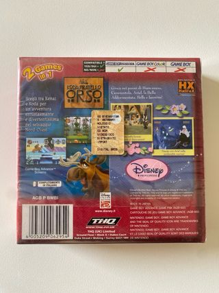 Koda Fratello Orso + Disney Principesse Game Boy 