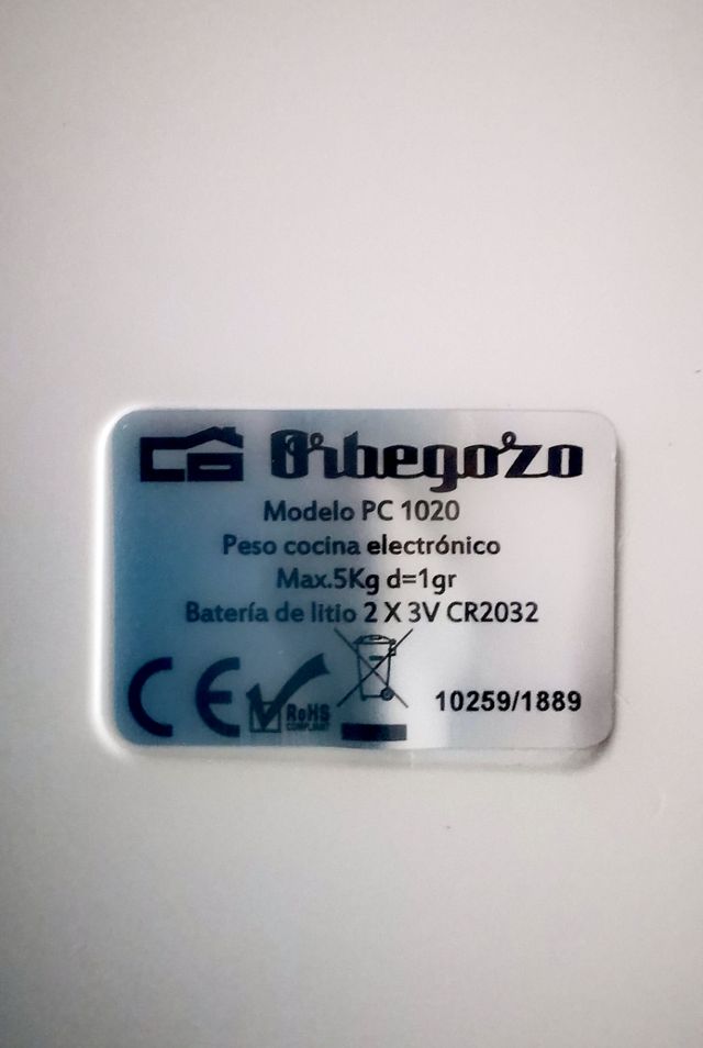 PESO DE COCINA NUEVO