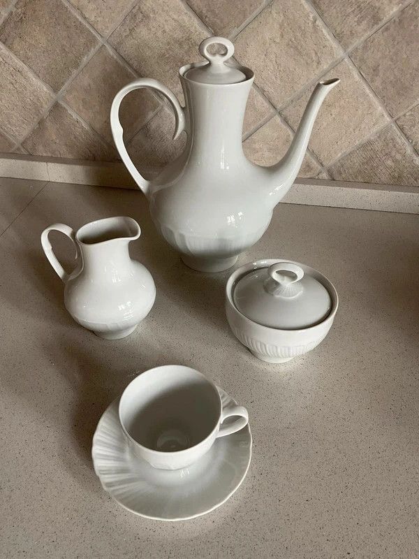 Servizio caffè di porcellana Irabia