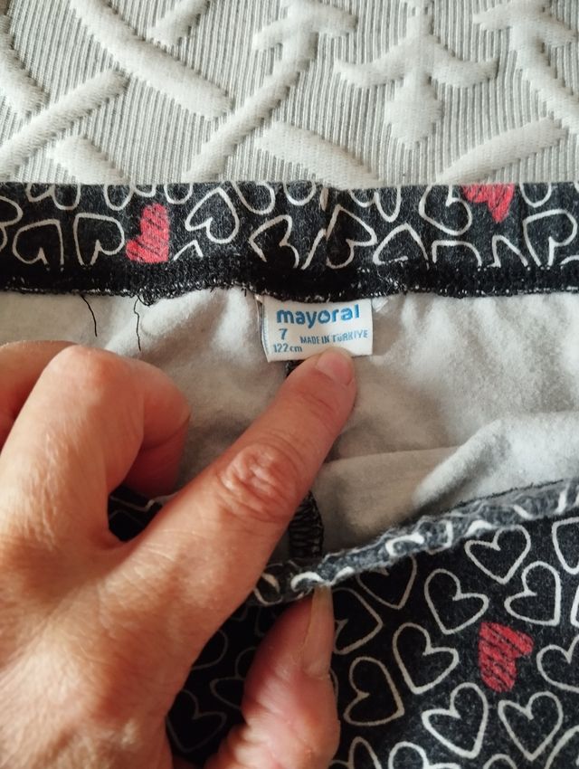 Conjunto pantalón y camiseta