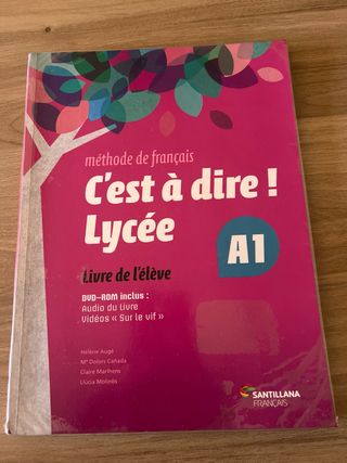 Libro francés 1 bachiller