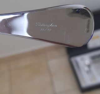 Set posate Gottinghen acciaio 18/10 laminate oro