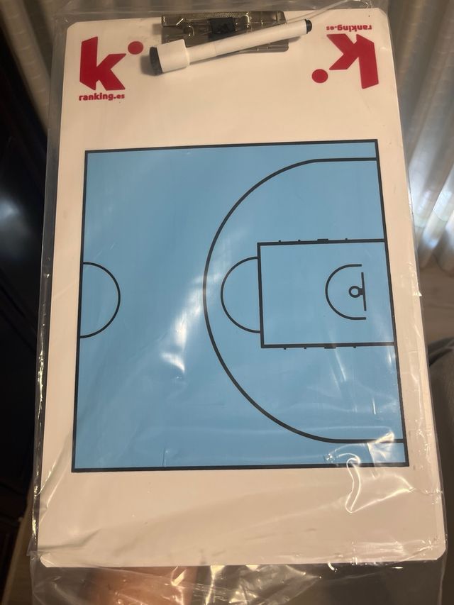 Pizarra entrenador baloncesto