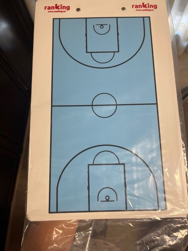 Pizarra entrenador baloncesto