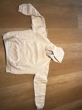 sudadera blanca hollister original M
