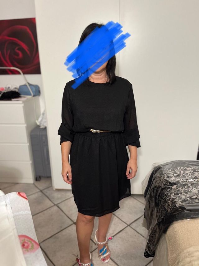 Vestitino nero calliope