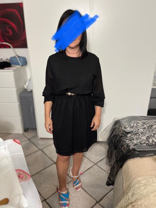 Vestitino nero calliope