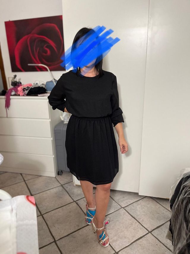 Vestitino nero calliope