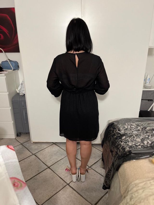 Vestitino nero calliope