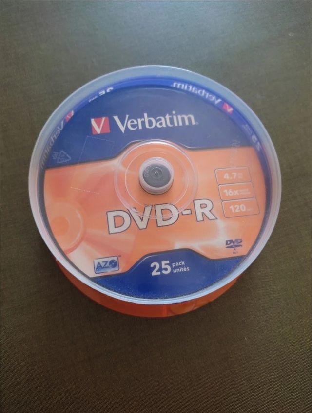 Tarrina 25 DVD NUEVOS