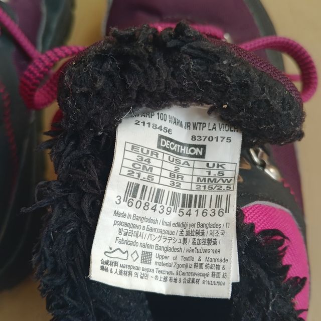 Botas de montaña decathlon