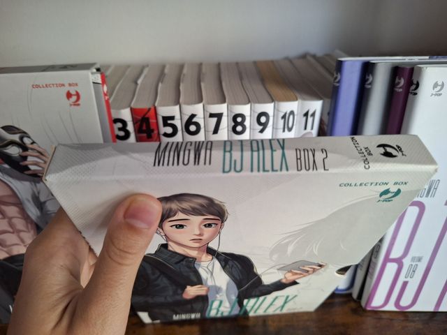 BJ alex, manga coreano, da 1 a 8, italiano
